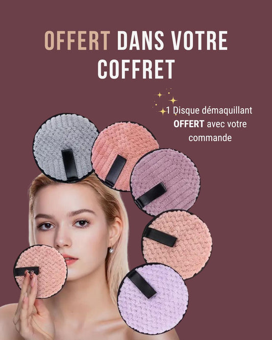 🎁 OFFERT : 1 Disque Démaquillant Réutilisable